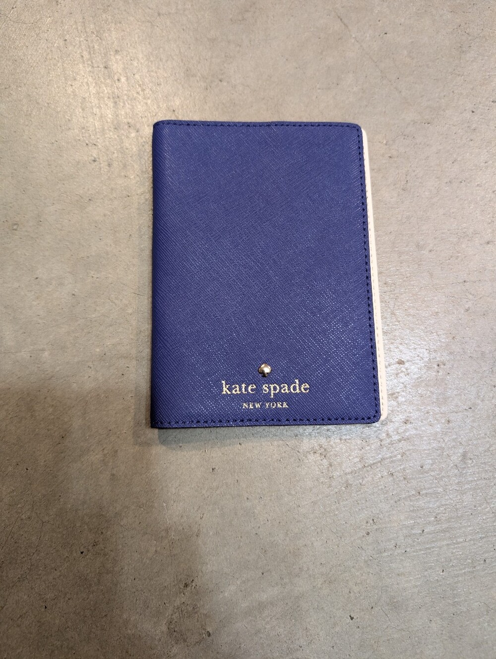 Kate Spade Passport Holder Blue/Purple